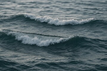 Fototapeta premium A Study in Ocean Waves