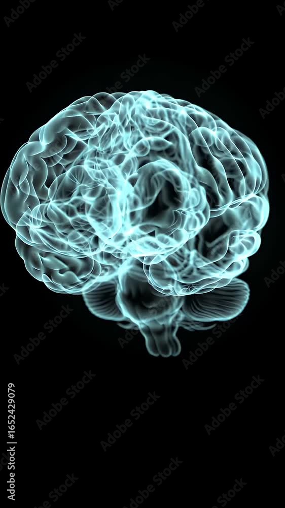 Poster translucent crystal dna helix rotating on hexagonal cellular backdrop shifting colors from teal to v