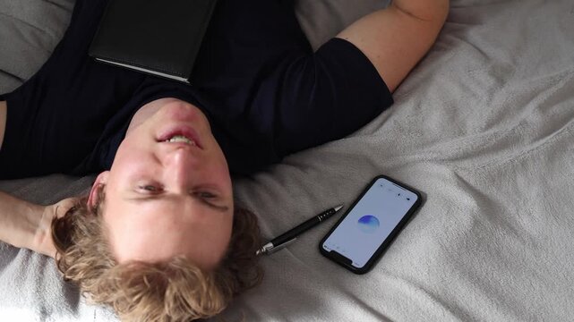 Spending a quiet moment with artificial intelligence letting the digital voice become part of a personal space where thoughts slow down and technology feels almost like a companion