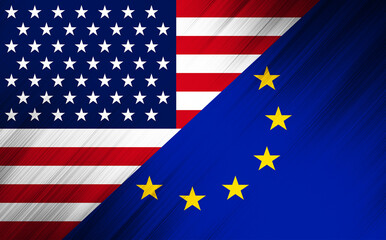 Two flags are displayed USA and EU