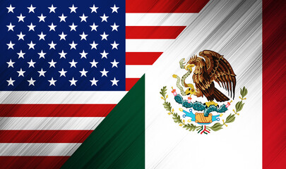 United States and Mexico facing off
