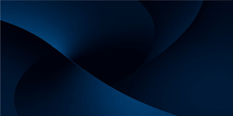Abstract blue flowing waves of energy with a light futuristic curve pattern for a digital backdrop