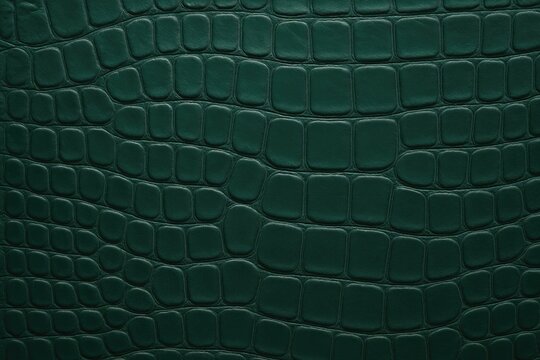 green crocodile leather texture