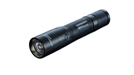 Powerful tactical flashlight illuminates nighttime adventures and emergency preparedness with durable design and bright LED beam
