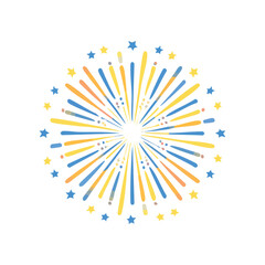 Salute Vector illustration with clean lines and bold shapes.