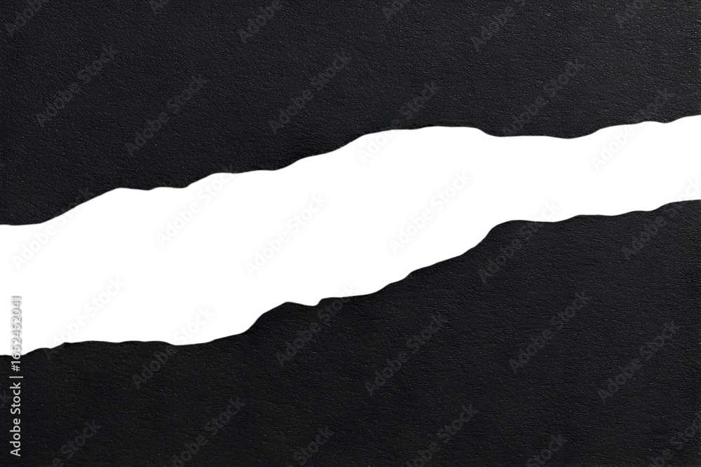 Poster a high-quality black paper texture with a torn edge, perfect for backgrounds in design projects or a
