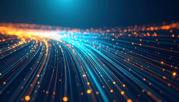 Abstract digital flow