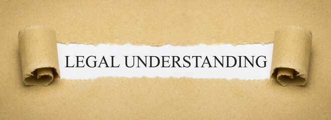 Legal understanding