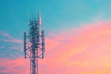 Detailed 3D illustration of a modern cellular