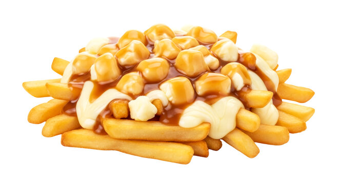 delicious poutine transparent background image for menus websites