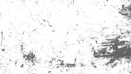 Abstract splatter ink background with expressive grunge style design. Black ink splatter design element on white background with grunge texture 