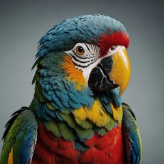 Obraz premium blue and yellow macaw