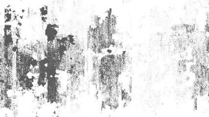 Monochrome texture composed of irregular graphic elements. Overlay for interesting effect and depth