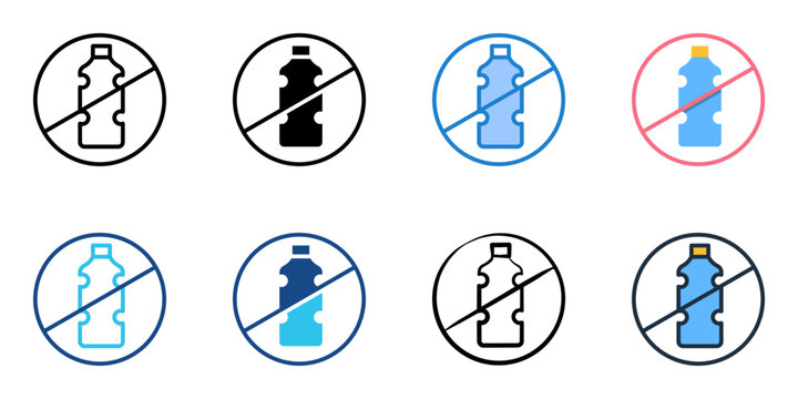 Plastic Free Initiative icon set multiple style collection
- Powered by Adobe