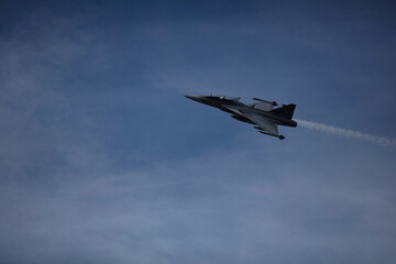 military aircraft in flight