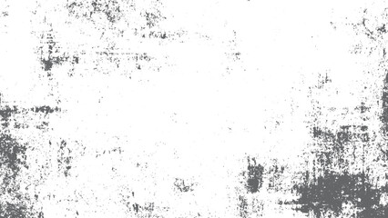 Dirty scratched grunge halftone frame background with vintage worn design. Monochrome distressed grunge background with vintage scratch texture