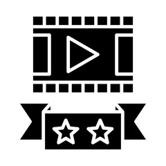Naklejka premium Film Festival Icon