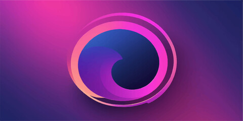 Abstract pink and purple background design with a spiral swirl pattern