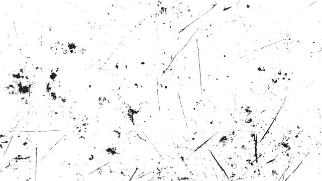 Vector grunge texture background with abstract irregular details. Abstract grunge texture overlay vector with distressed monochrome look