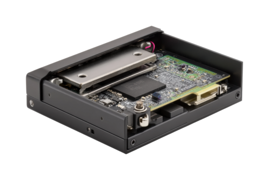 Innovative technology device laboratory electronics view isolated on transparent background, png
