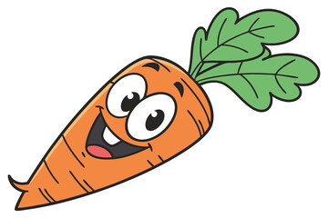 carrot cartoon character