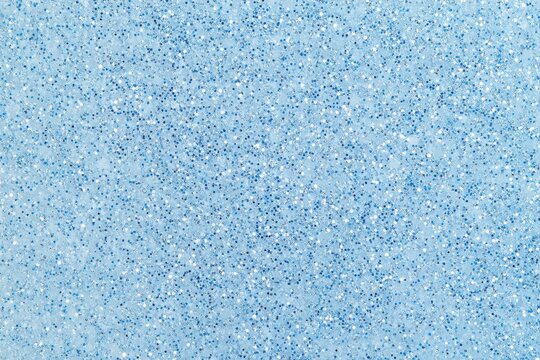 Fototapeta Light Blue Glitter Texture Seamless Pattern Sparkling Festive Abstract Design