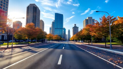 Obraz premium downtown los angeles