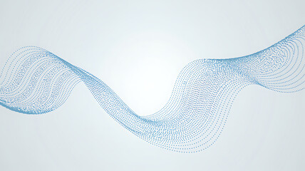 abstract blue wave background