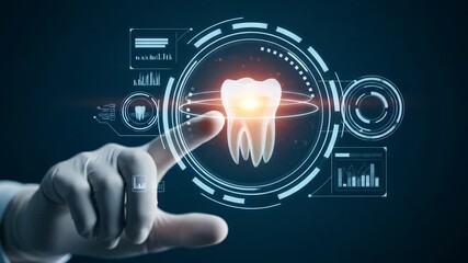 Digital Dentistry: Futuristic Tooth Care Technology - Powered by Adobe