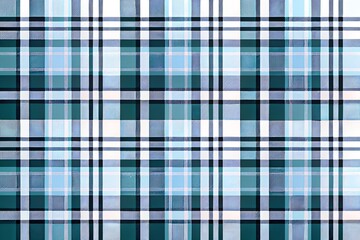 Cool, calming teal and light blue plaid pattern. Perfect for textile design, website backgrounds, or adding a touch of sophisticated style to your projects 