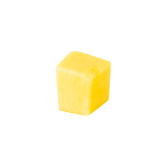 Cube Mango, cutout, full depth of field.