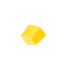 Cube Mango, cutout, full depth of field.