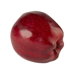 Red Apple cutout, full depth of field.