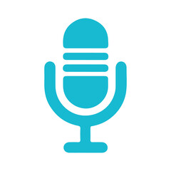 Doodle microphone icon