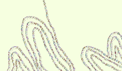 중간 무지개산맥 배경