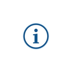 Information Icon: Circle, Letter I, Help, FAQ, Support, Guidance