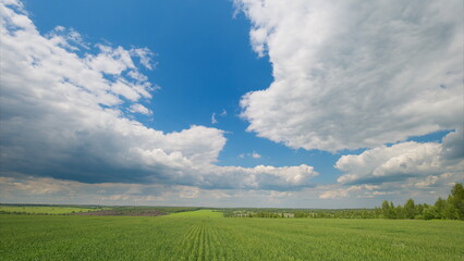 Expansive fields stretch wide beneath a dynamic and everchanging sky, so captivating and vivid