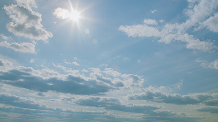 Today is a beautiful day, characterized by clear skies and bright, warm sunlight shining down