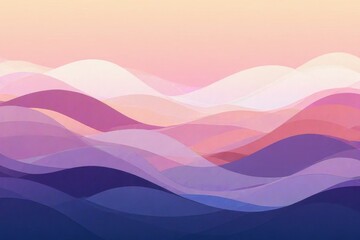 Colorful Abstract Wavelengths