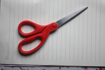 scissors and paper