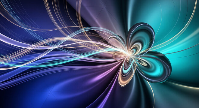 abstract fractal background