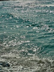 Jeju Sea Waves – Sparkling Water and Coastal Beauty