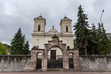 Catholic church of St. Stanislaus in Kremenets, Ukraine