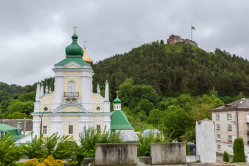 St. Nicholas Cathedral of former Franciscan abbey in Kremenets, Ukraine