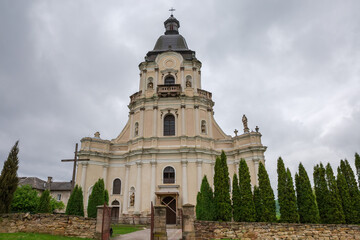 Ancient Baroque Church of the Holy Trinity in Mykulyntsi, Ukraine