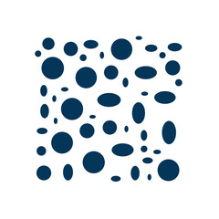 Abstract Polkadot Background