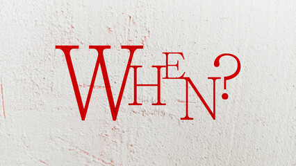 when text with question sign	