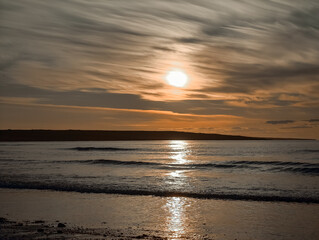 Fototapeta premium rocky shore of the Arctic Ocean without people