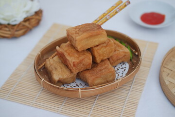Golden Fried Tofu A Delicious and Crispy Asian Snack