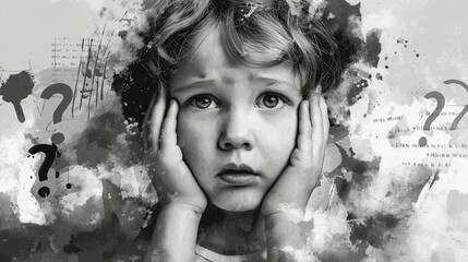 Disruptive, Impulse-Control, and Conduct. Disorders Depicting Emotional Turmoil and Behavioral Challenges. Global Developmental Delay, Intellectual Developmental Disorder - Children Mental Health